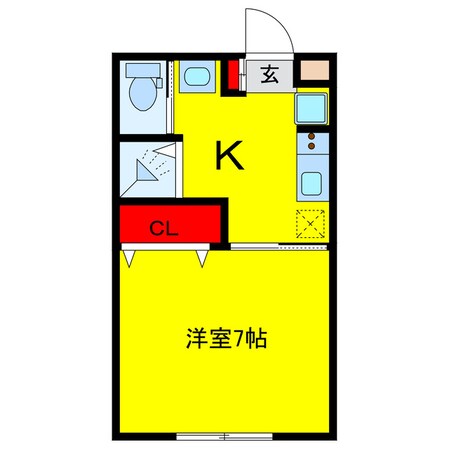 五井駅 徒歩20分 2階の物件間取画像